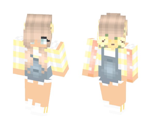 Yellow - Female Minecraft Skins - image 1