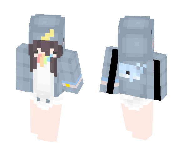 Unicorn/whale sweater - Female Minecraft Skins - image 1