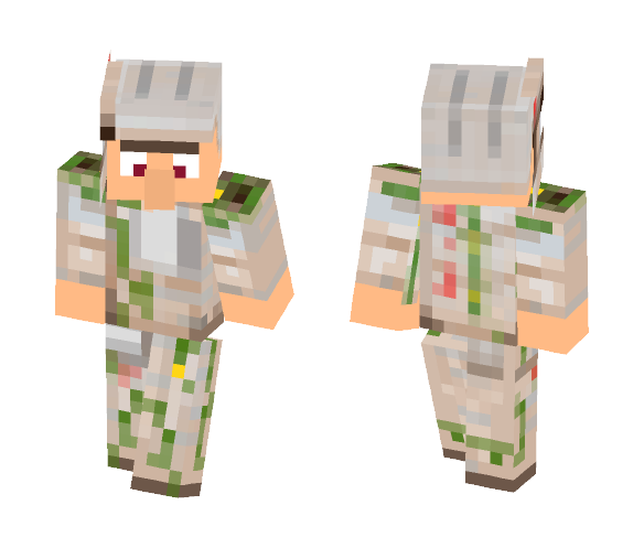 Human Iron Golem - Male Minecraft Skins - image 1