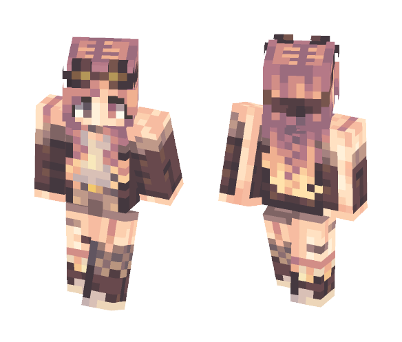 Steam Girl - Girl Minecraft Skins - image 1
