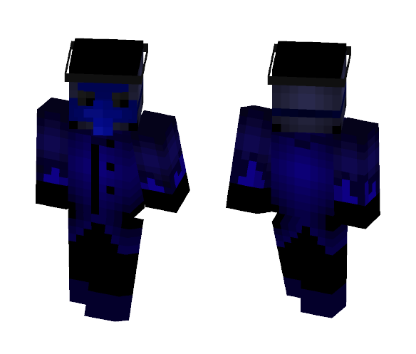 BLUE Plague Doctor - Male Minecraft Skins - image 1