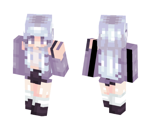 Blue Winter ❄️ - Female Minecraft Skins - image 1