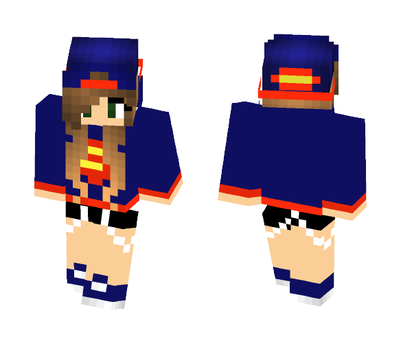 Super Girl - Girl Minecraft Skins - image 1