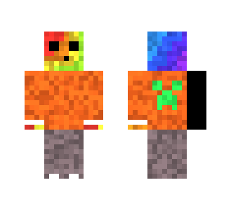 Rainbow Slime - Male Minecraft Skins - image 2