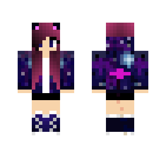 Galaxy - Female Minecraft Skins - image 2