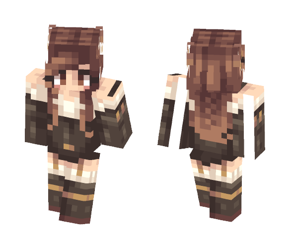 Noisette - ⌊∠εΔ⌉ - Female Minecraft Skins - image 1