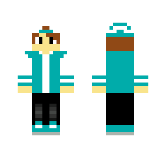 Cool Blue boy - Boy Minecraft Skins - image 2