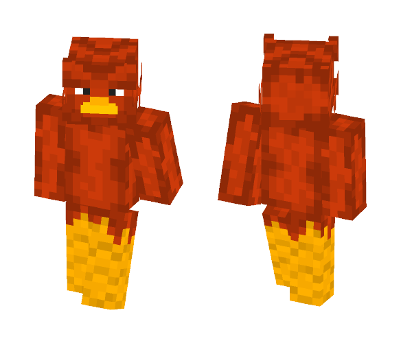 Goldrobin [Bird] - Interchangeable Minecraft Skins - image 1