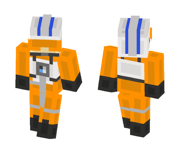 rebel pilot - Male Minecraft Skins - image 1