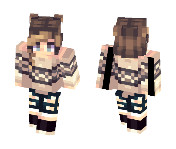 Too far deep - Female Minecraft Skins - image 1