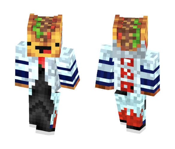 Taco With 4th Hokage skin - Male Minecraft Skins - image 1