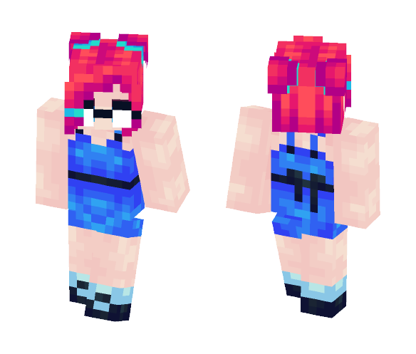 Sunset Buns - Female Minecraft Skins - image 1