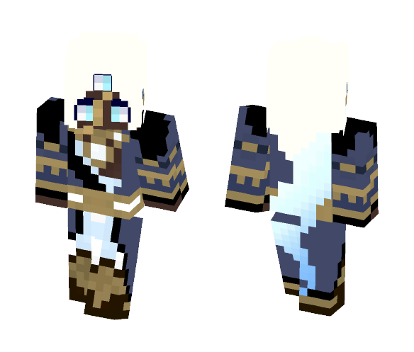 Solmrasi (No Veil) [S-Krown's OC] - Interchangeable Minecraft Skins - image 1