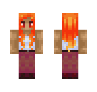 Firey Palette - Female Minecraft Skins - image 2