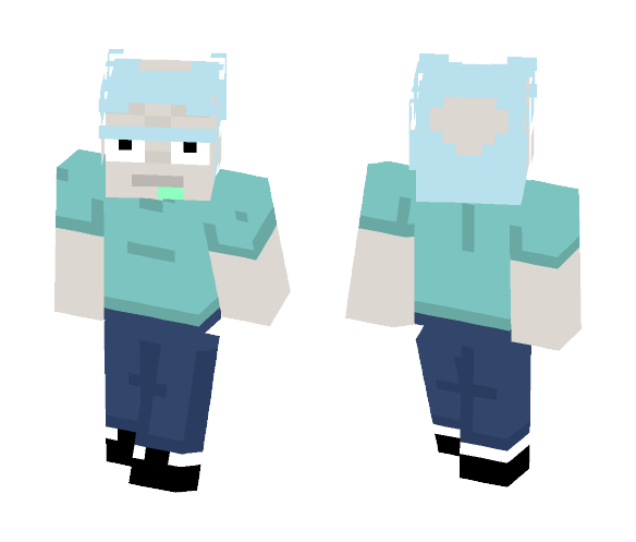 Rick and Morty: Swap Rick - Male Minecraft Skins - image 1