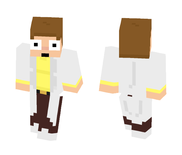Rick and Morty: Swap Morty - Male Minecraft Skins - image 1