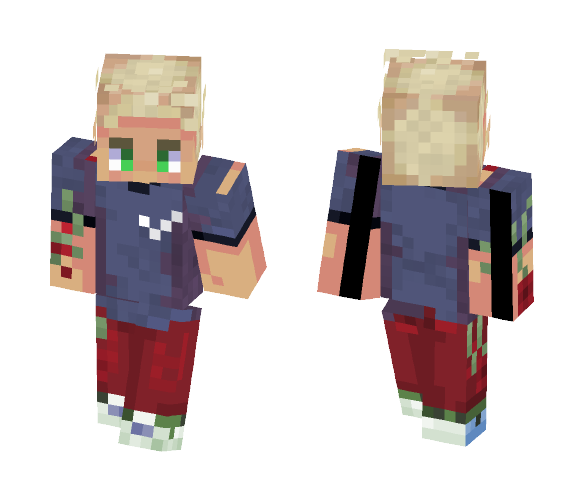 Kid-Bloom - Male Minecraft Skins - image 1