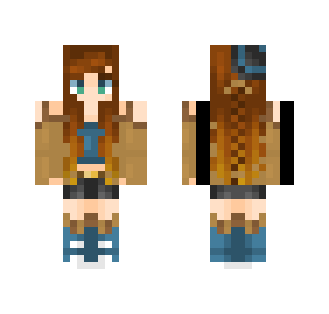 ~Happiness is made, not found~ - Female Minecraft Skins - image 2