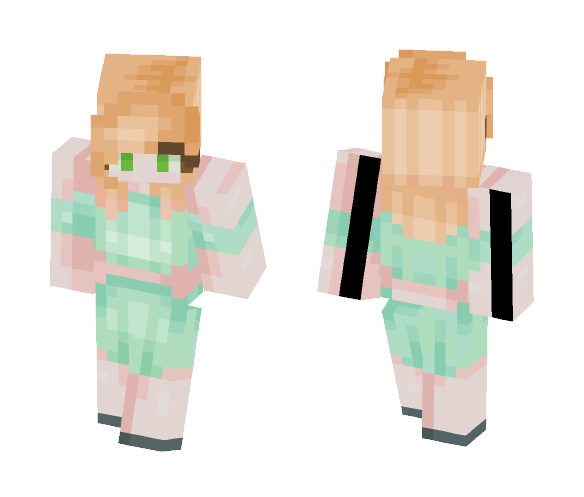 ♦ ♥ -Ginger Hair Girl-♥ ♦ - Color Haired Girls Minecraft Skins - image 1