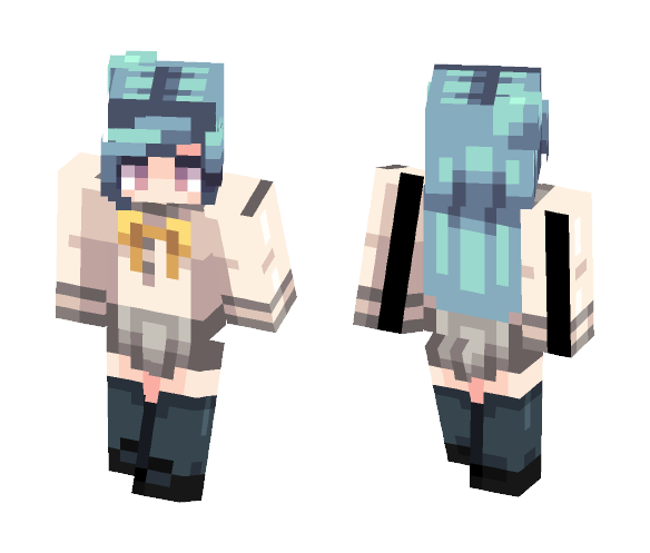 ˚✩*yohane got the glo*˚✩ - Female Minecraft Skins - image 1