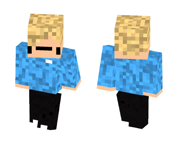 swag boy v2 - Boy Minecraft Skins - image 1