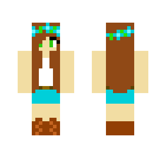 Blue Girl - Girl Minecraft Skins - image 2