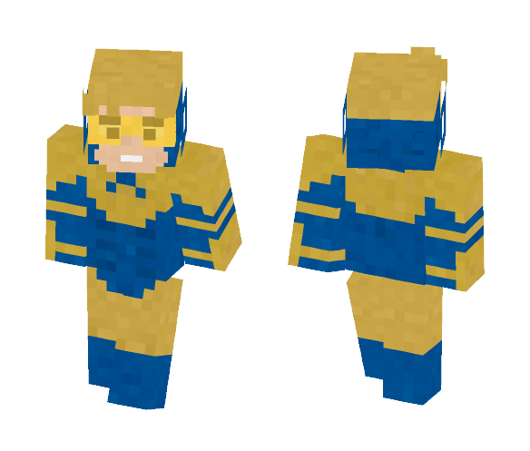 Booster gold | Dc - Comics Minecraft Skins - image 1