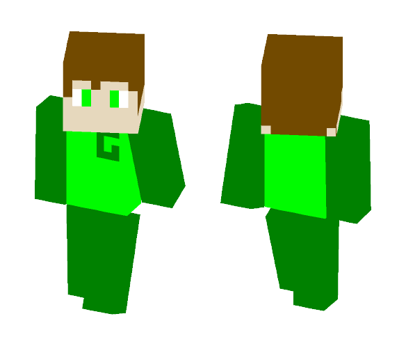 New Greenpengi6 Design - Male Minecraft Skins - image 1