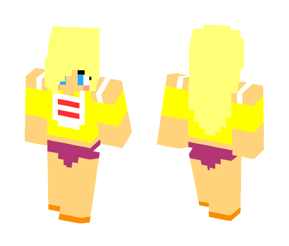 HumanToyChicaFnaf2 - Female Minecraft Skins - image 1