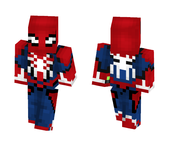 Download Spider Man Ps4 Minecraft Skin For Free Superminecraftskins