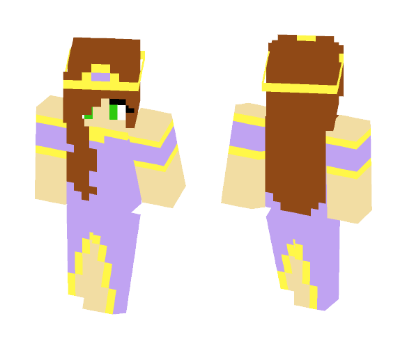 Queen Violet - Female Minecraft Skins - image 1