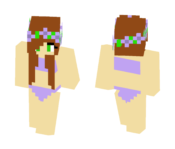 LittleViolet -Bikini - Female Minecraft Skins - image 1