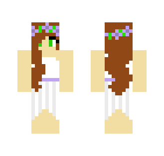 LittleViolet -Dress - Female Minecraft Skins - image 2
