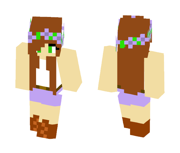 LittleViolet - Female Minecraft Skins - image 1