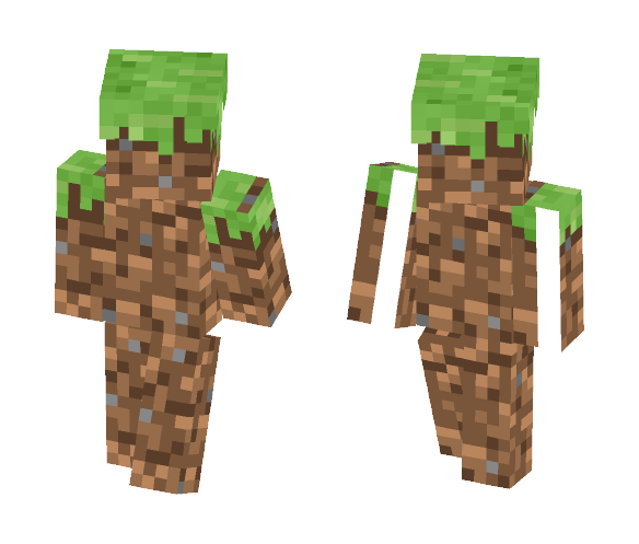 Dirt Guy (No face) - Interchangeable Minecraft Skins - image 1