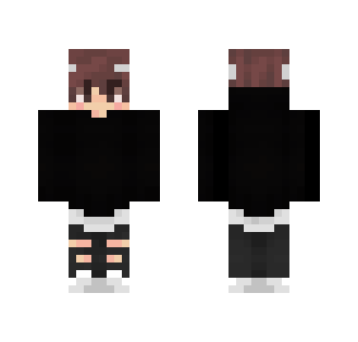 Harvey OC Dark Clothing - Male Minecraft Skins - image 2
