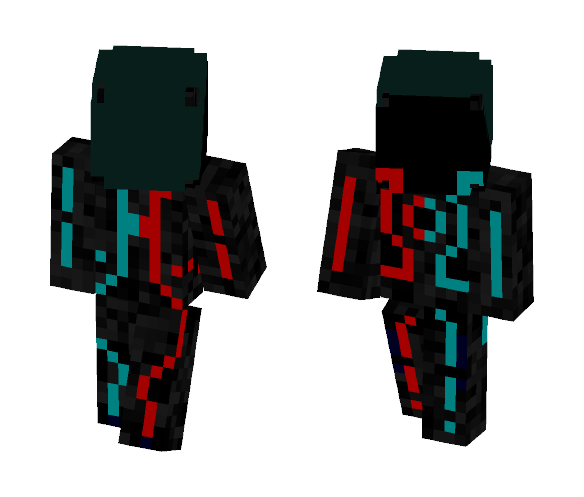 Tron Hybrid Program - Male Minecraft Skins - image 1