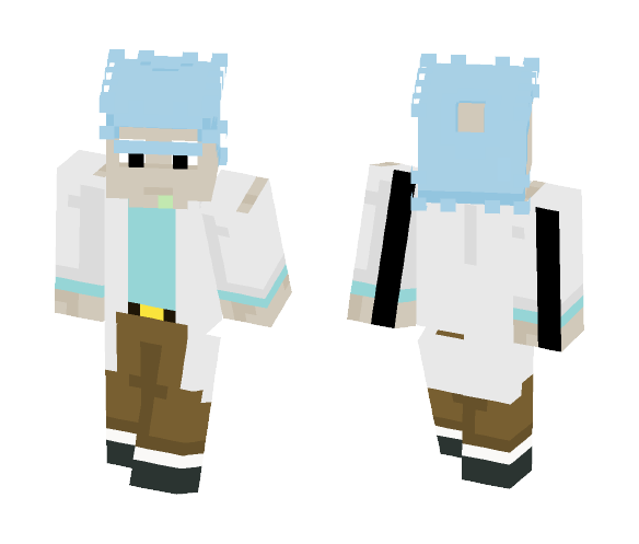 Rick Sanchez - Rick and Morty - Male Minecraft Skins - image 1