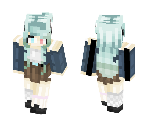 Wicked ~Drawing recreate~ - Female Minecraft Skins - image 1