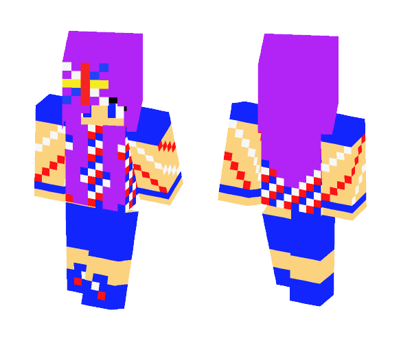Firework Girl - Girl Minecraft Skins - image 1