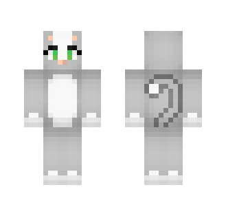 Gray Tuxedo Cat - Cat Minecraft Skins - image 2