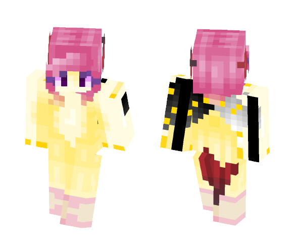 skittle -- request -- ɐᴉlǝɥdo - Female Minecraft Skins - image 1