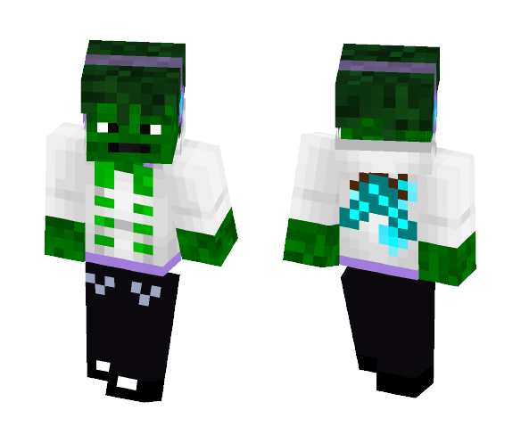 the green hero - Male Minecraft Skins - image 1