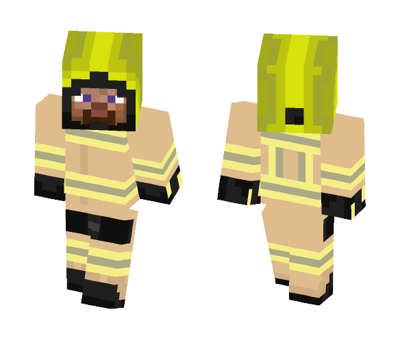 Fire Fighter Steve - Male Minecraft Skins - image 1
