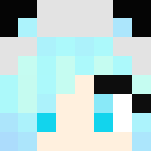 Rainbow wolf girl - Girl Minecraft Skins - image 3