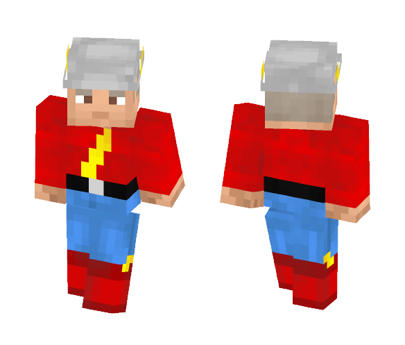 Jay Garrick (Classic Costume) (1.8) - Male Minecraft Skins - image 1