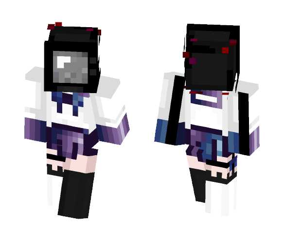 Тянка (´･ω･`) Nya - Female Minecraft Skins - image 1