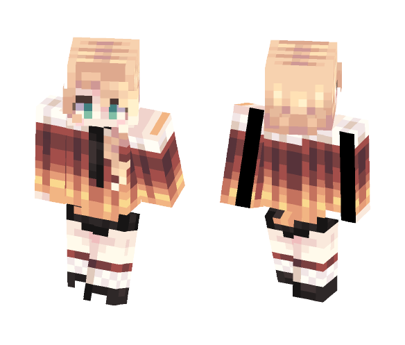 Autumn Leaves - Female Minecraft Skins - image 1