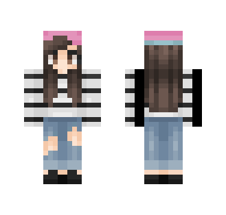 dull // ST w/ cheIs - Female Minecraft Skins - image 2