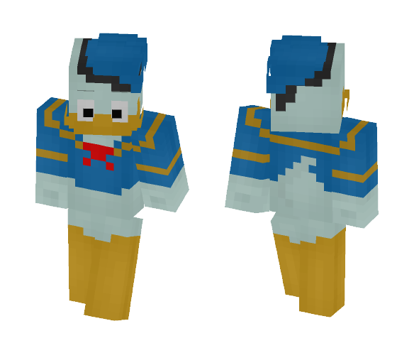 Donald Duck - Male Minecraft Skins - image 1